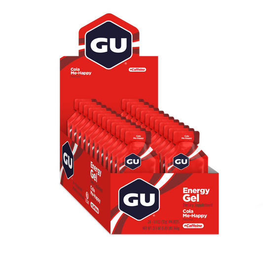 GU Energy Energigel Cola Me Happy med koffein 32g 24pack
