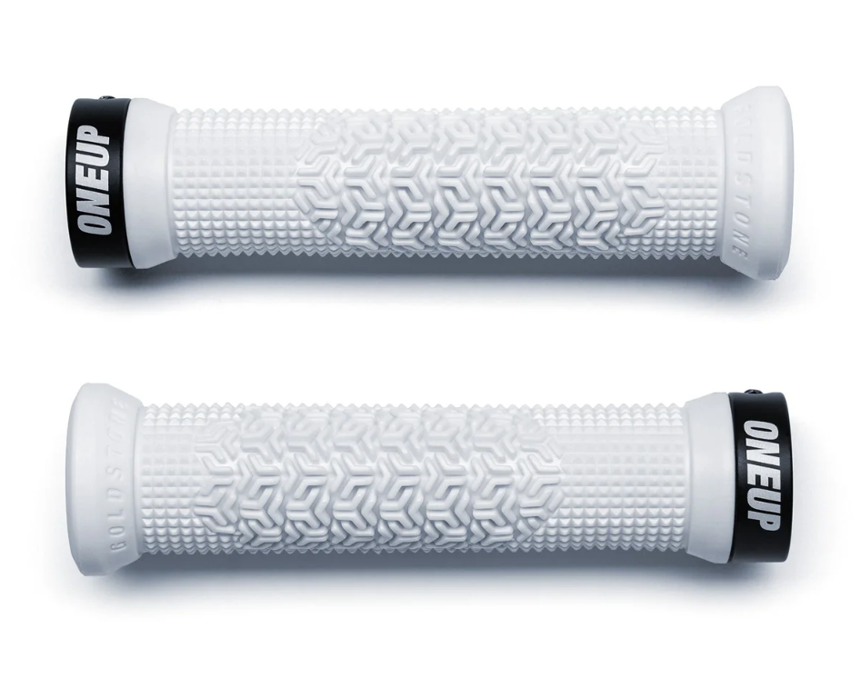 OneUp JG Lock On Grips White