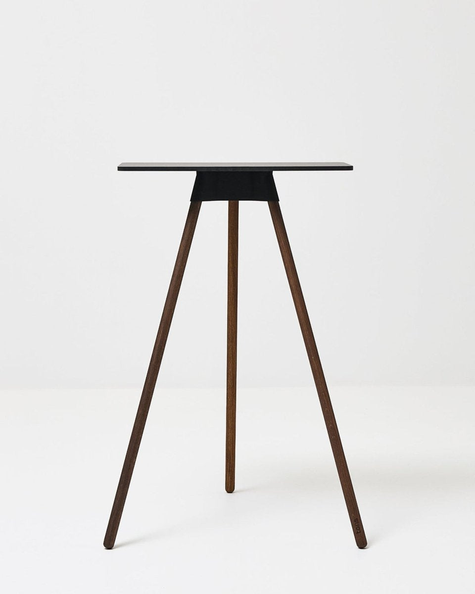 Tons Classic Table II With iPad Holder Smoked Oak