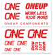 OneUp HB Decal Kit Red