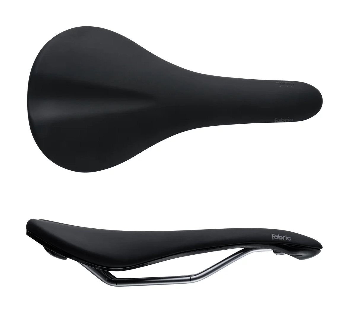 Fabric Saddle Scoop Elite Shallow CroMo black