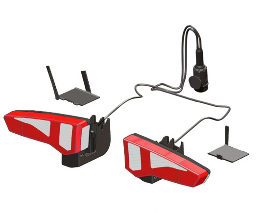 Uebler Rear light set, incl. cabel & connector i21 Z / i31 / i31 Z / F34