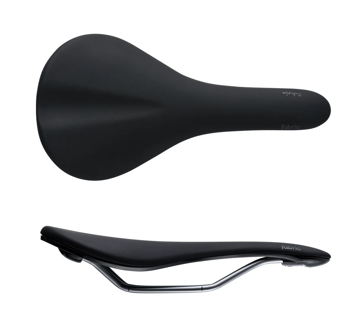 Fabric Saddle Scoop Elite Flat CroMo Black