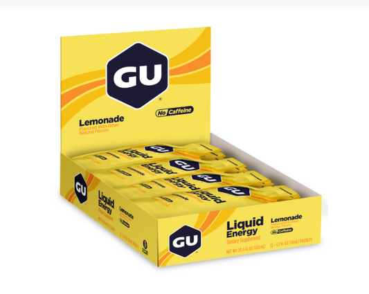 Gu Energy Liquid Energy Gel Limonade 12pack