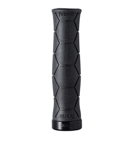 Fabric Semi-Ergo Silicone Grips Black