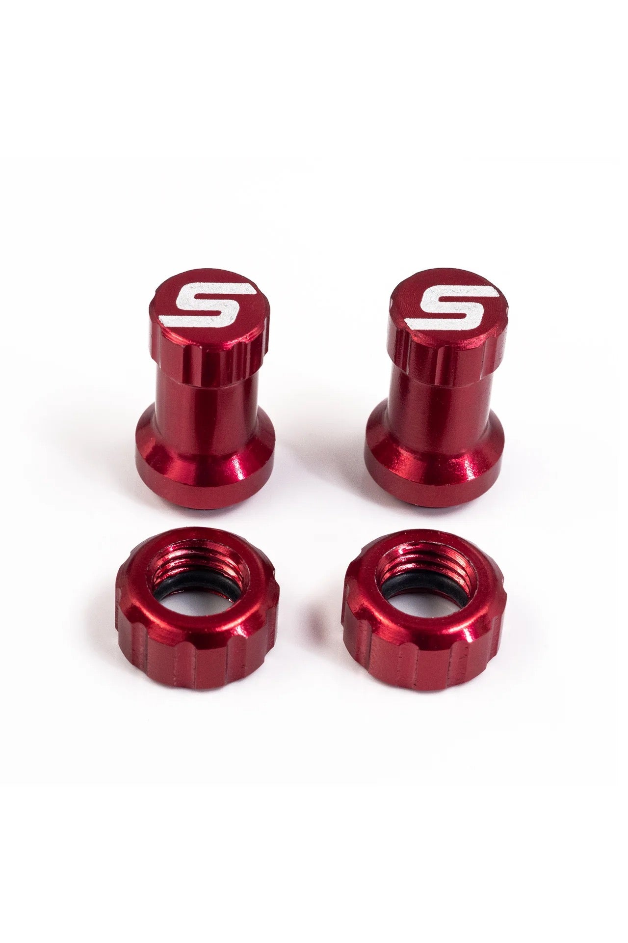 Stan's Tubeless Valve Color Kit Red