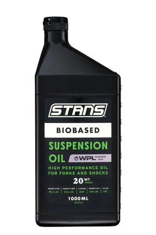 Stan's Biobased Suspension Oil - 1 liter 20WT