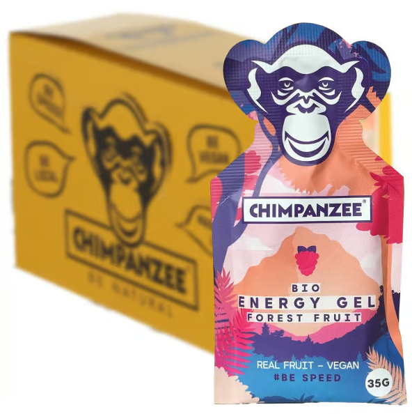 Chimpanzee Energy Gel Forest Fruit (Vegan/Gluten Free/Natural) 35g 25pack