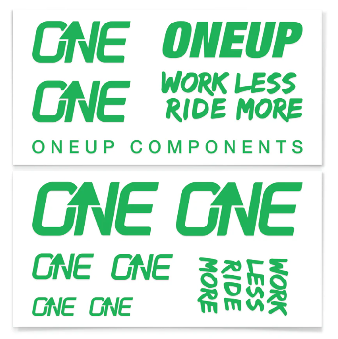 OneUp HB Decal Kit Green