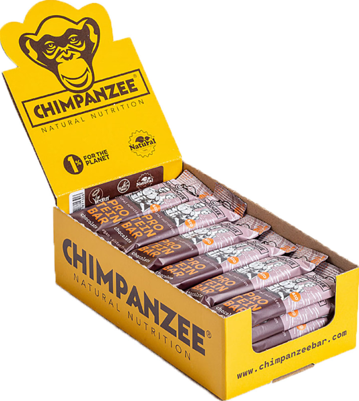 Chimpanzee Protein Bar Bio Chocolate (Gluten Free/Vegan) 45g 20pack