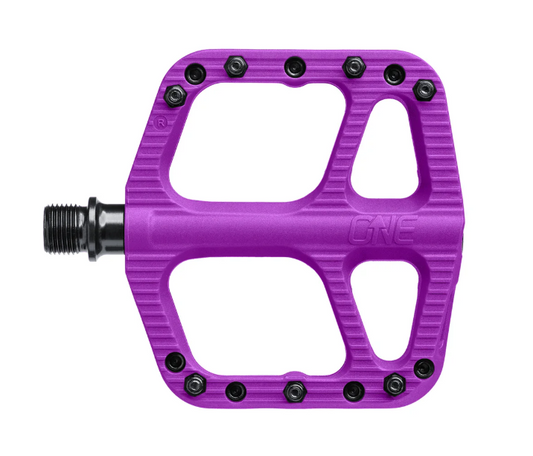 OneUp Composite Small Flat Pedals Purple