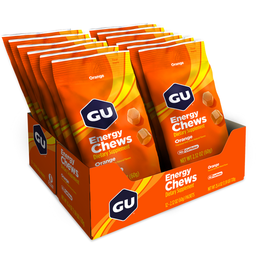GU Energy Chews Orange 60g (12pack)