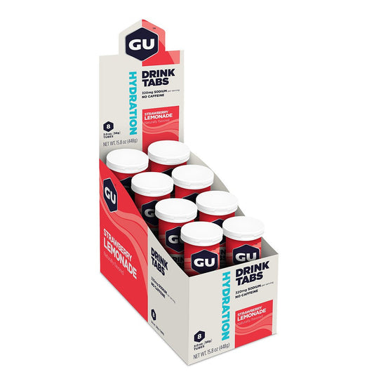 Gu Energy Elektrolyt Tabs 12 Strawberry Lemonade 8pack