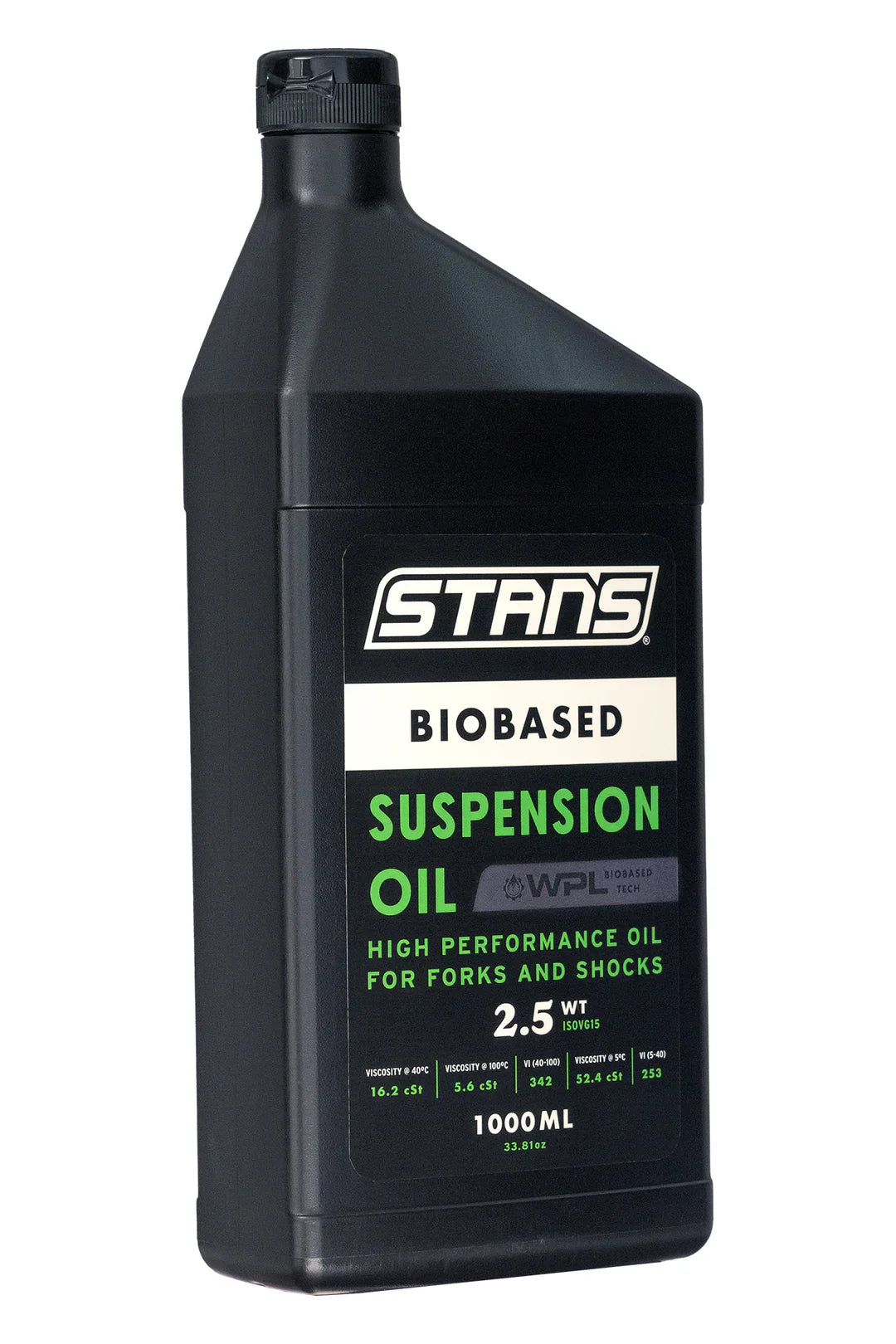 Stan's Biobased Suspension Oil - 1 liter 2,5WT