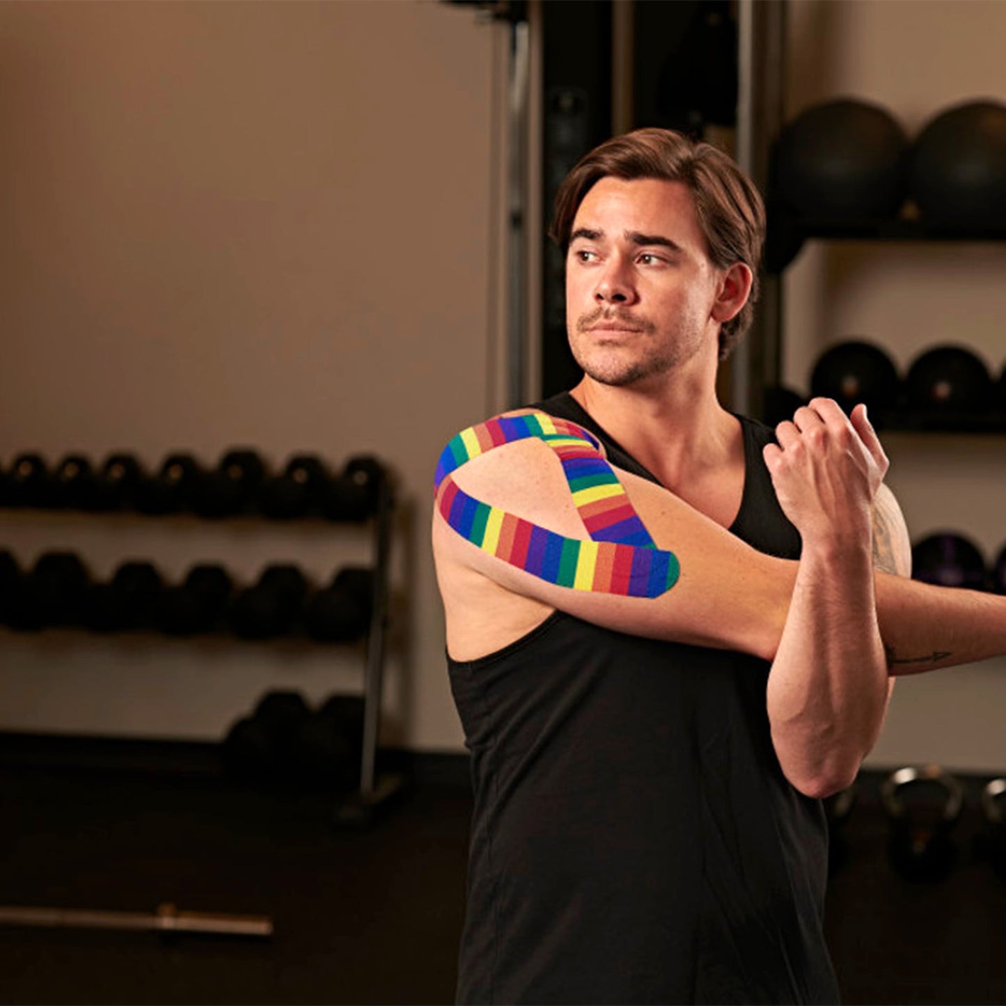 RockTape Kinesiologi tape 5cm x 5m Rød