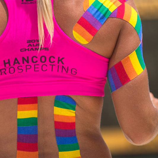 RockTape Kinesiologi tape 5cm x 5m Rød