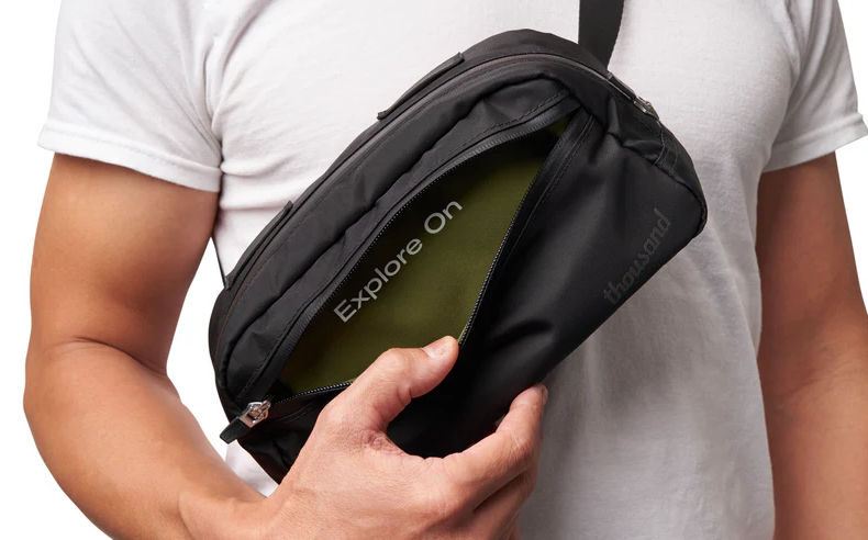Thousand Crossbody Handlebar Bag Black