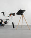 Tons Widescreen Stand + Tray Matt Black
