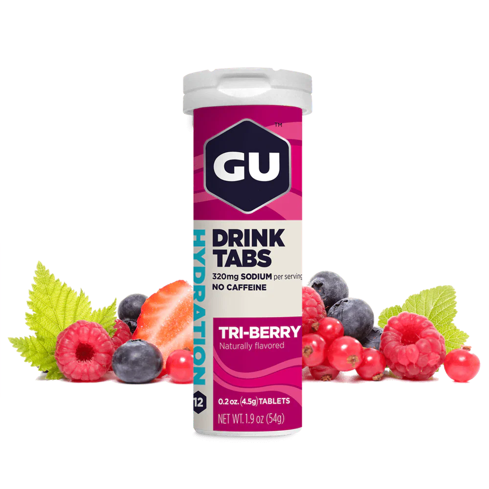 Gu Energy Elektrolyt Tabs 12 Triberry 8pack