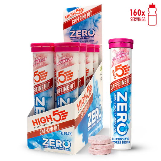 High5 Elektrolyttabs ZERO Caffeine Hit Pink Grapefruit (8x20 tabs)