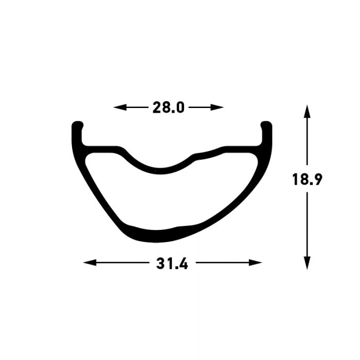 Stan's Arch MK4 29" Baghjul SRAM XDR 12x148 mm 6-bolt