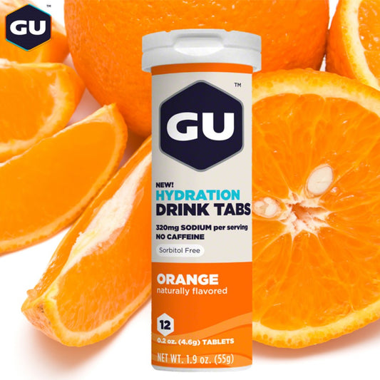 Gu Energy Elektrolyt Tabs 12 Orange 8pack