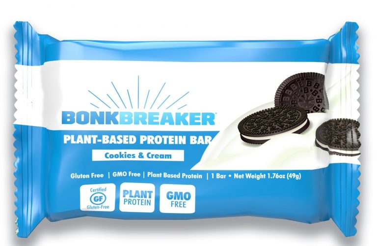 Bonk Breaker Protein Bar Cookies & Cream High Protein