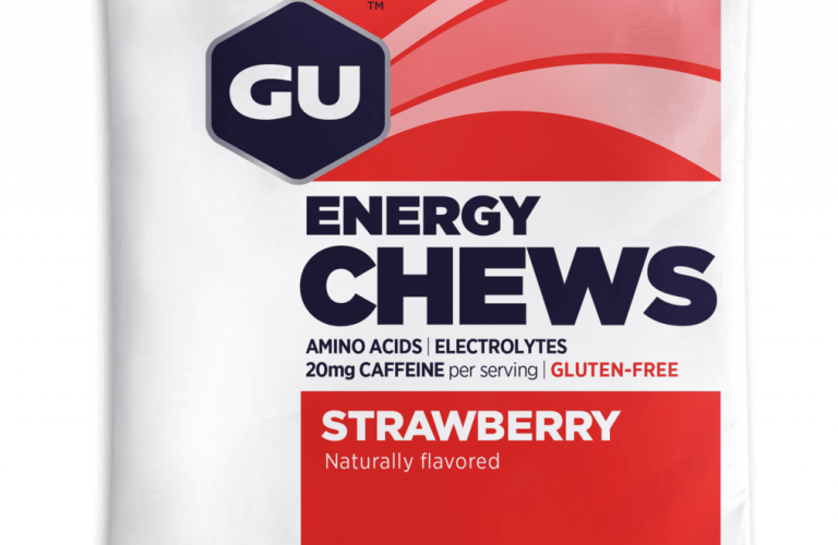 GU Energy Chews Strawberry - DS Pouch-medium