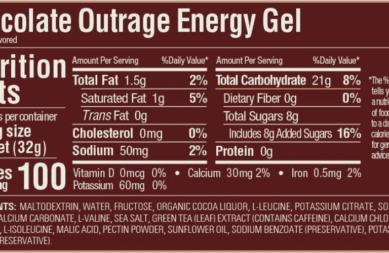 GU - Chocolate Outrage Energy Gel