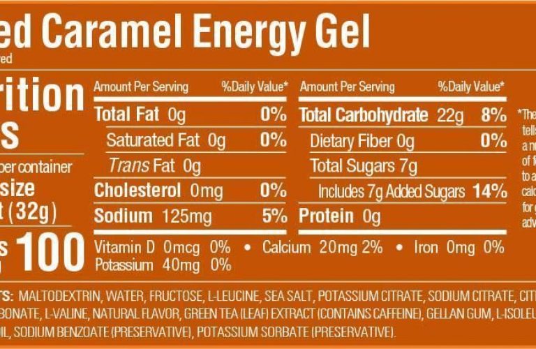 GU - Salted Carmel Energy Gel
