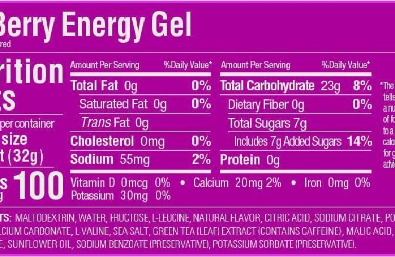 GU - Tri-Berry Energy Gel